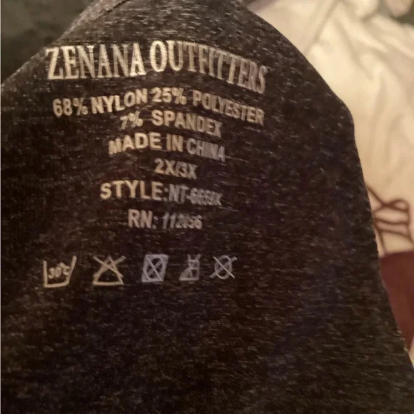 Zenana Outfitters Strappy Bralette Gray - Picture 4 of 4